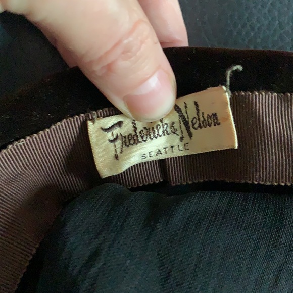 Vintage brown hat Fredrick Nelson Seattle - Picture 6 of 6